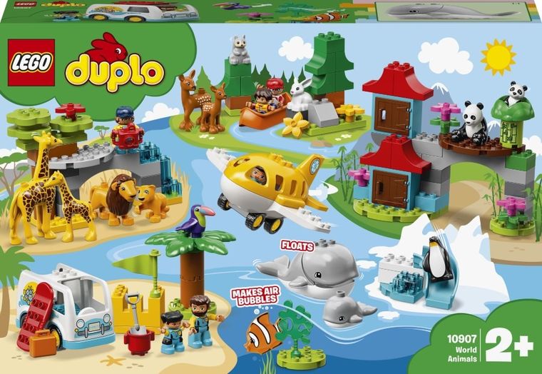 LEGO DUPLO, Zwierzęta świata, 10907
