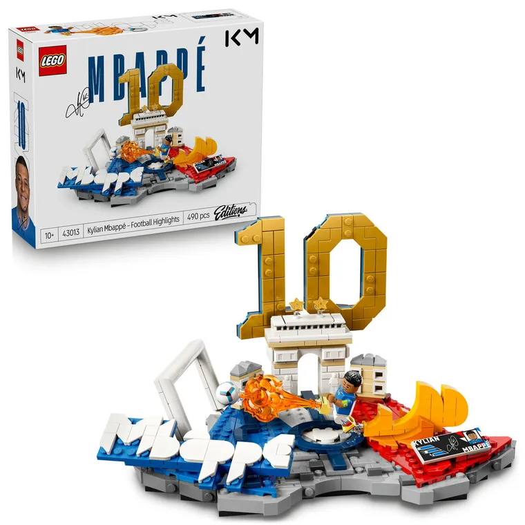 LEGO Editions, Kylian Mbappé - piłkarskie momenty, 43013