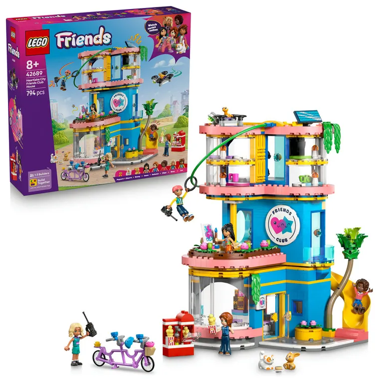 LEGO Friends, Domek klubu przyjaciół z Heartlake, 42689
