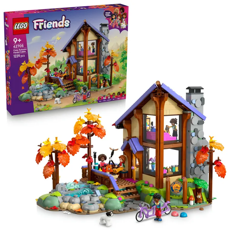 LEGO Friends, Jesienna leśna chatka, 42705