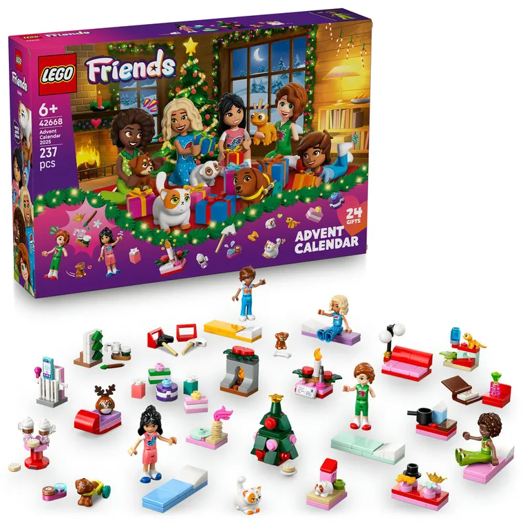 LEGO Friends, Kalendarz adwentowy na 2025 rok, 42668