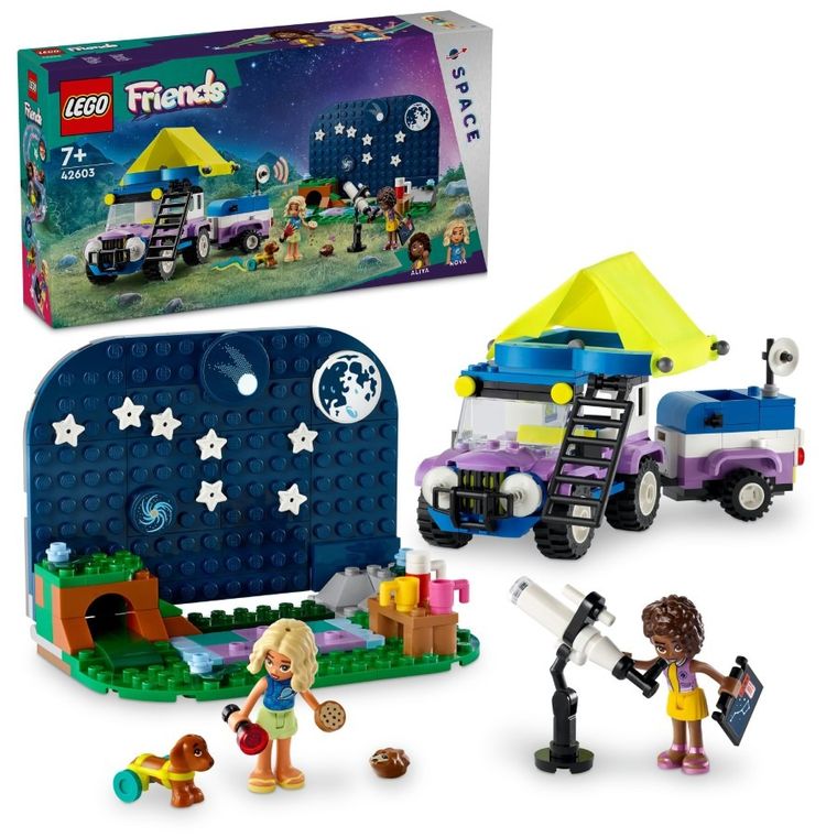 LEGO Friends, Kamper z mobilnym obserwatorium gwiazd, 42603