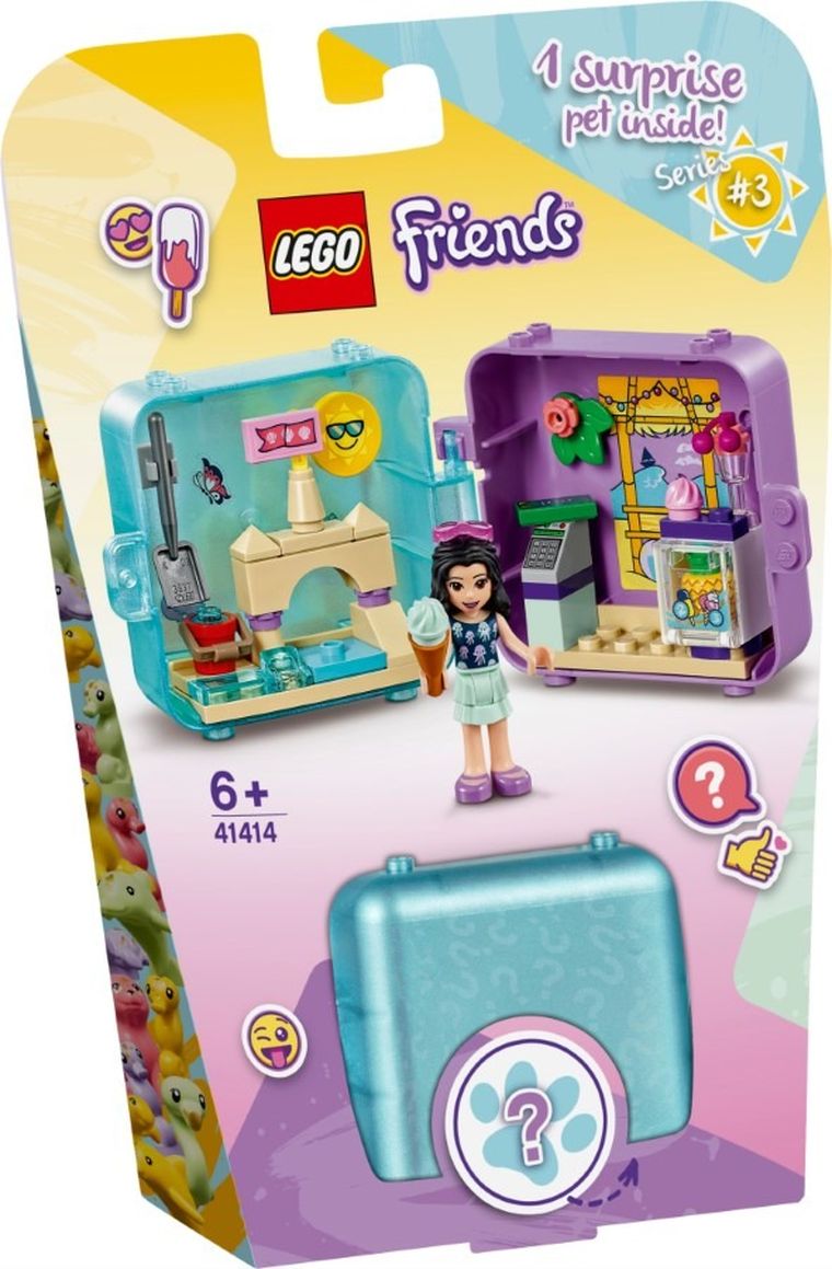 LEGO Friends, Letnia kostka do zabawy Emmy, 41414 - smyk.com