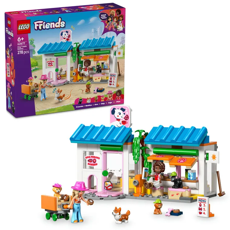 LEGO Friends, Piekarnia z psimi przysmakami, 42677