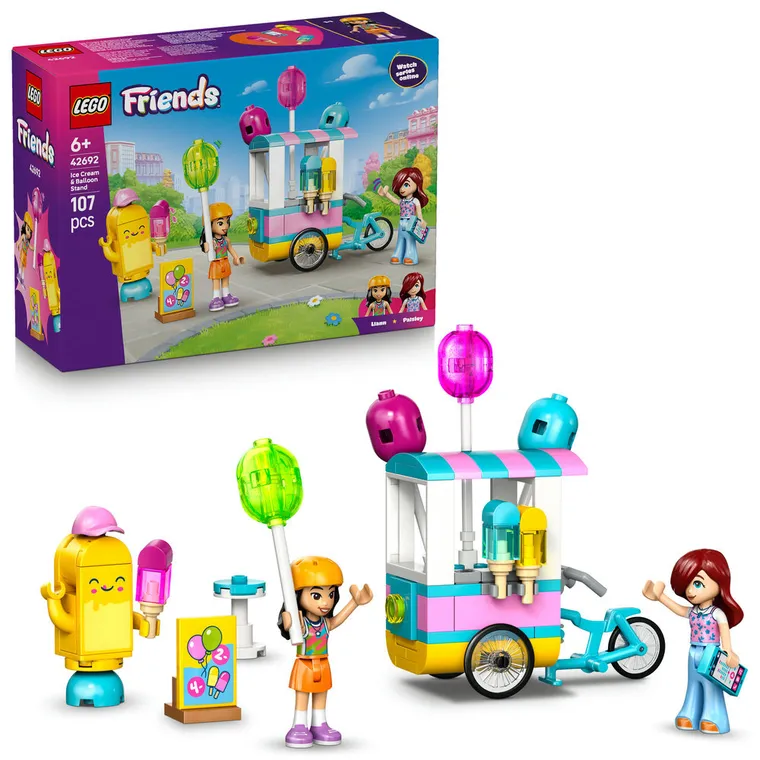 LEGO Friends, Stoisko z lodami i balonami, 42692