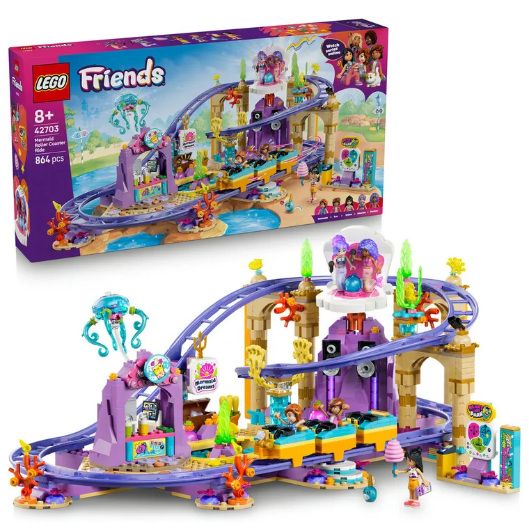 LEGO Friends, Syrenkowa kolejka górska, 42703