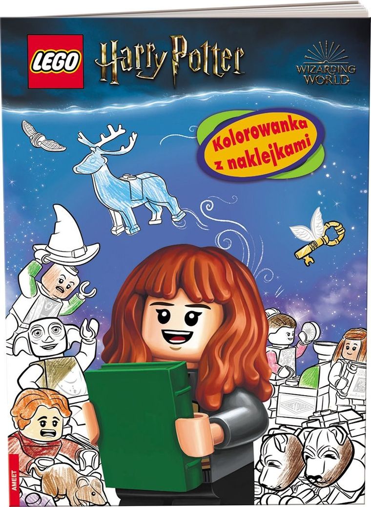 LEGO Harry Potter. Kolorowanka z naklejkami