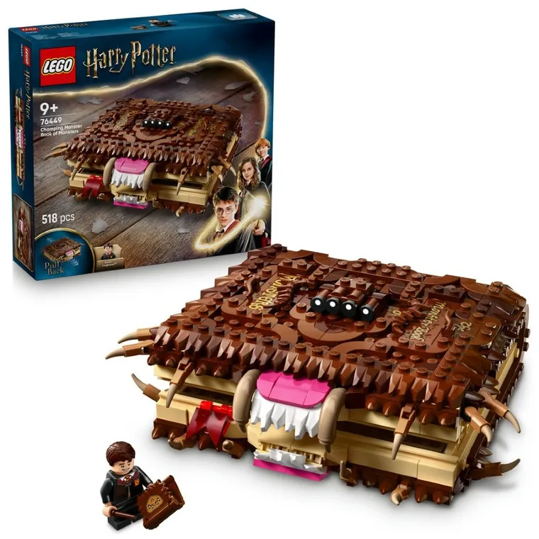 LEGO Harry Potter, Potworna księga potworów z zębami, 76449