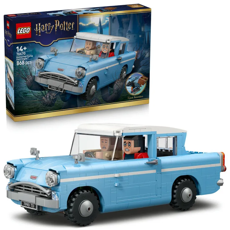 LEGO Harry Potter, Zaczarowany latający Ford Anglia, 76470