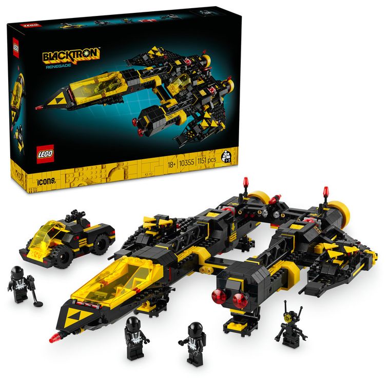 LEGO Icons, Blacktron Renegade, 10355