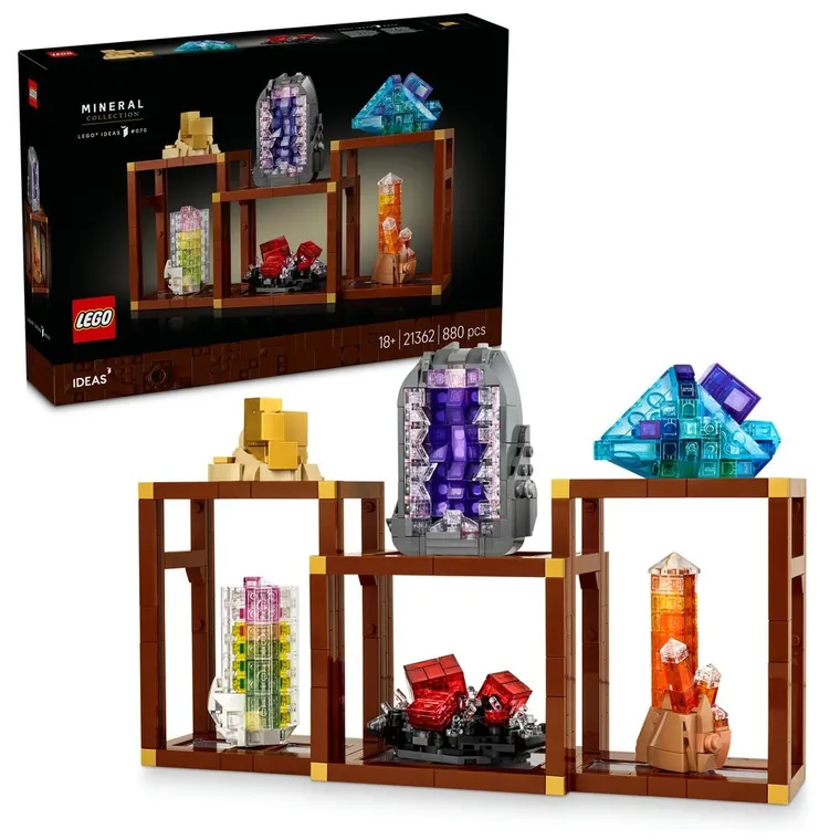 LEGO Ideas, Kolekcja minerałów, 21362