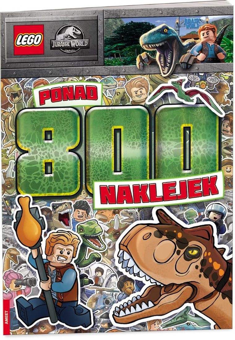 Lego Jurassic World. Ponad 800 naklejek