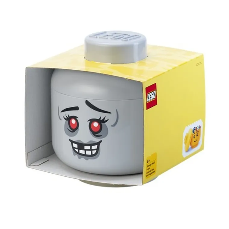 LEGO, mała głowa, zombie, pojemnik do przechowywania, rozmiar XS, 0,36l