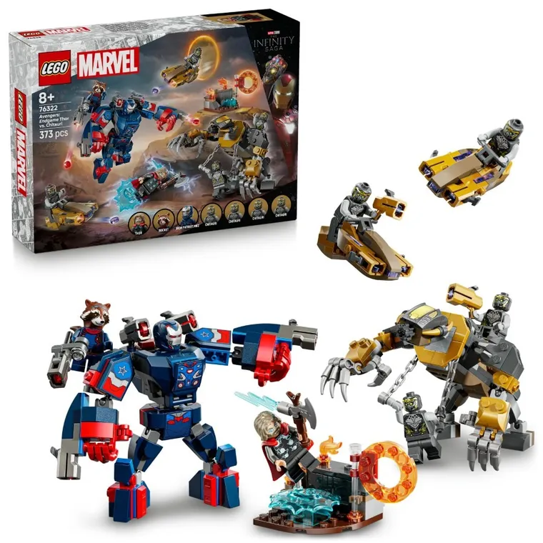 LEGO Marvel, Avengers: Koniec gry Thor kontra Chitauri, 76322