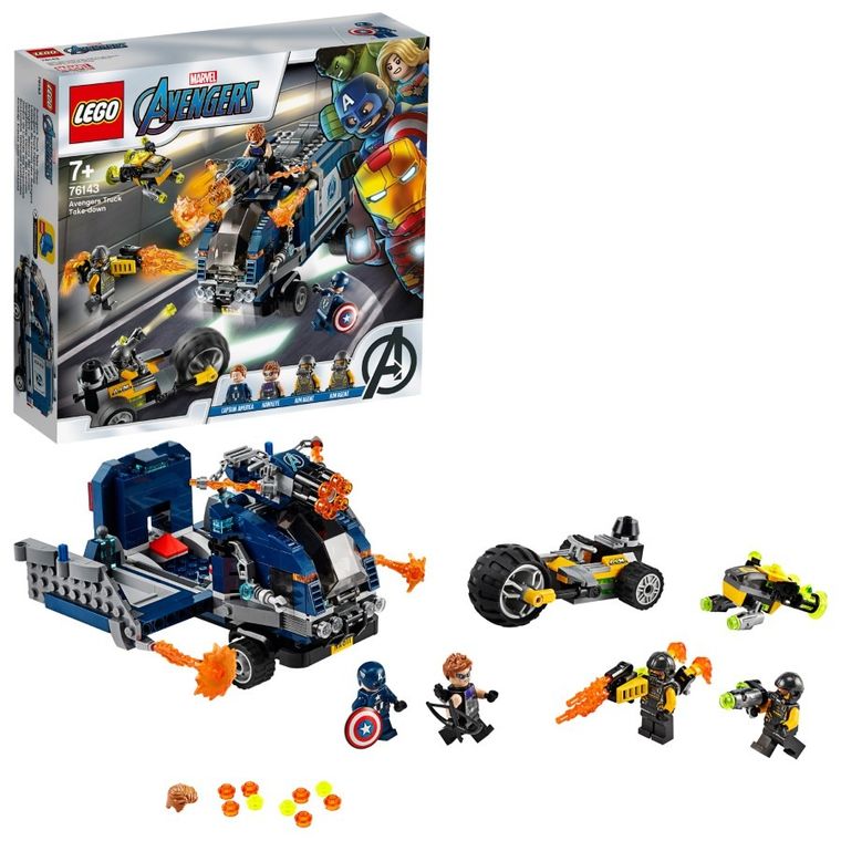 LEGO Marvel, Avengers: Zatrzymanie ciężarówki, 76143