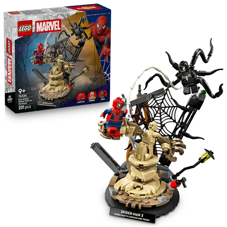LEGO Marvel, Epicka bitwa: Spider-Man kontra Sandman, 76334