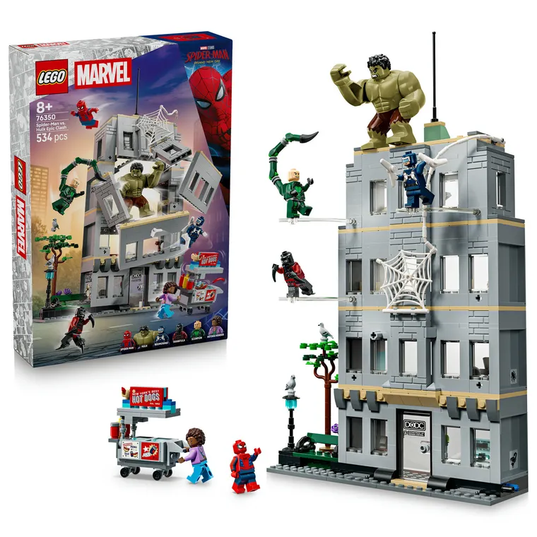 LEGO Marvel, Epickie starcie: Spider-Man kontra Hulk, 76350