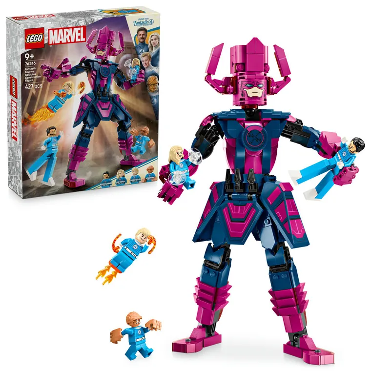 LEGO Marvel, Figurka Fantastycznej Czwórki kontra Galactus, 76316