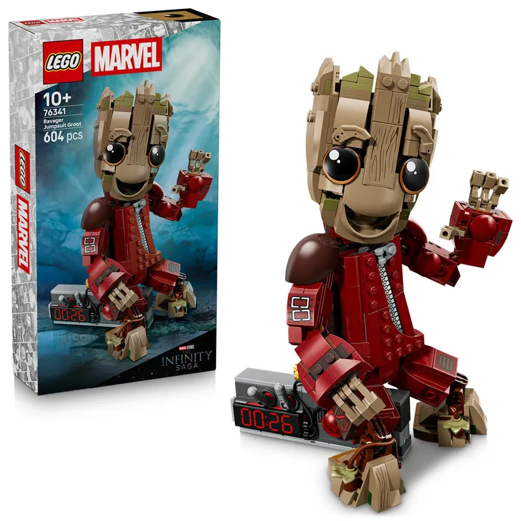 LEGO Marvel, Groot w stroju Ravagera, 76341