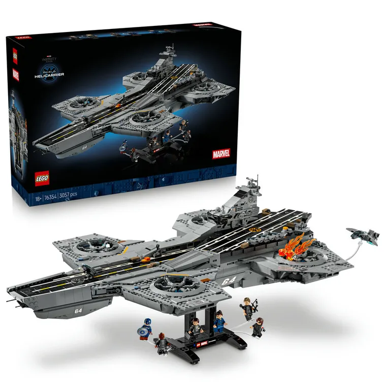LEGO Marvel, Lotniskowiec T.A.R.C.Z.Y., 76354