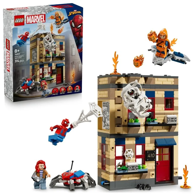 LEGO Marvel, Mieszkanie Petera Parkera, 76317