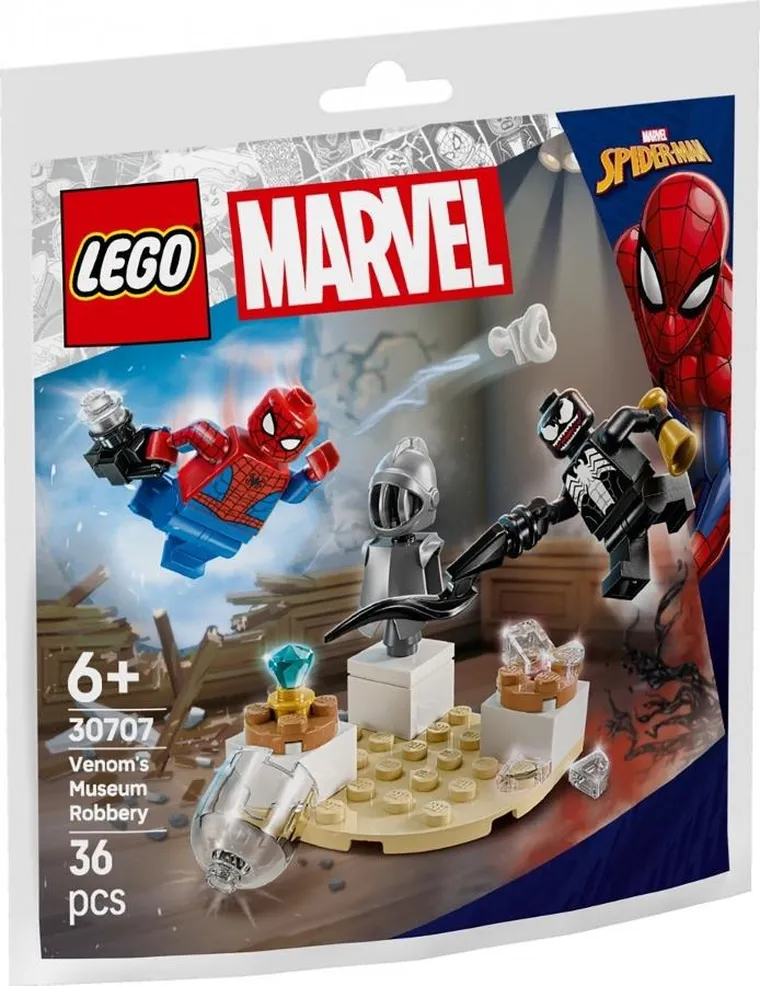 LEGO Marvel, Napad Venoma na muzeum, 30707