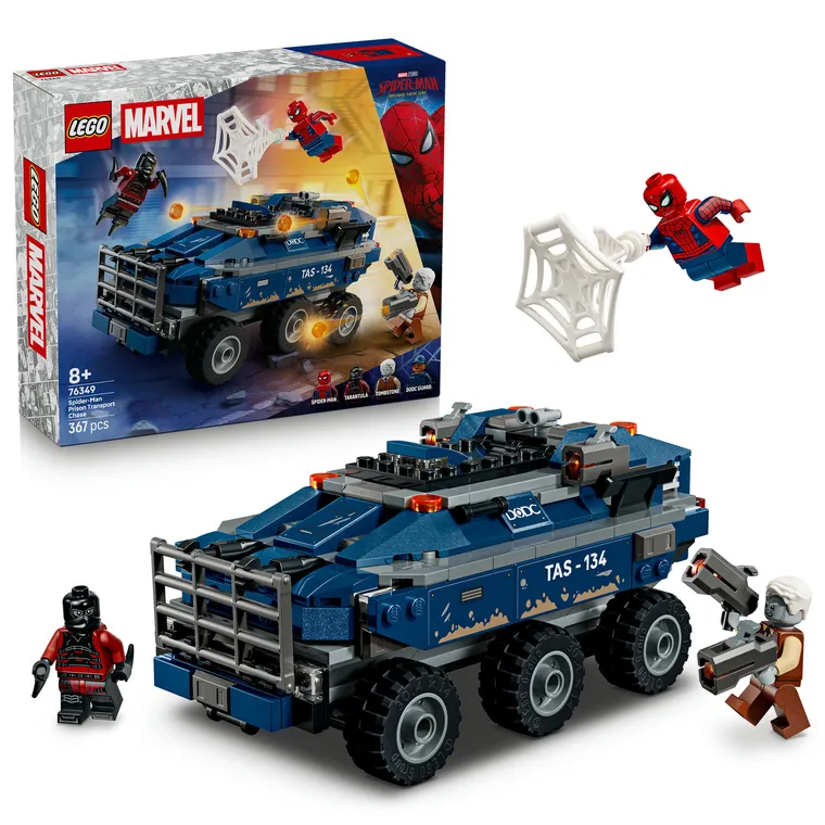 LEGO Marvel, Pościg Spider-Mana za więźniarką, 76349