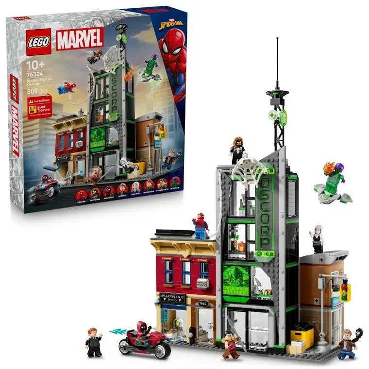 LEGO Marvel, Spider-Man i Oscorp, 76324