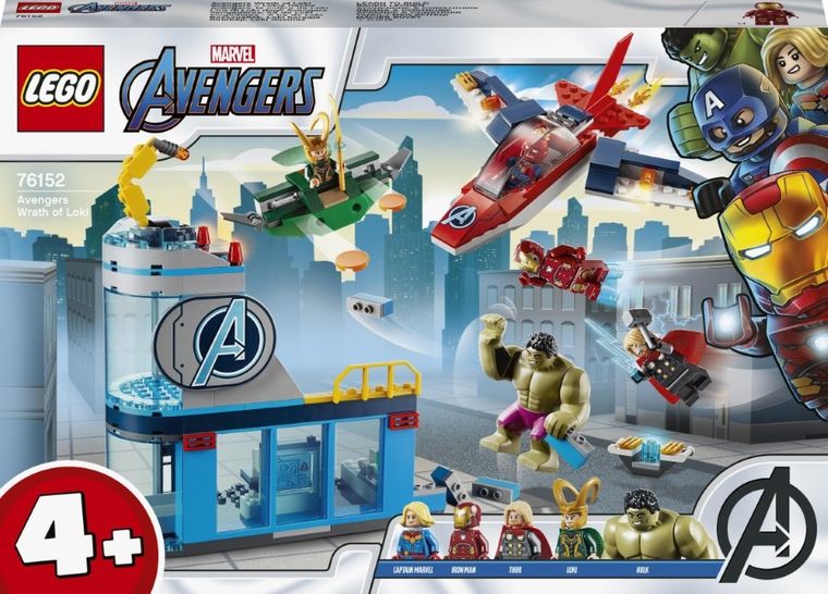 LEGO Marvel Super Heroes, Avengers - Gniew Lokiego, 76152