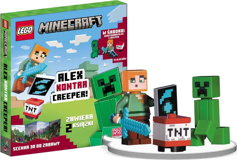 LEGO Minecraft. Alex kontra Creeper + figurka