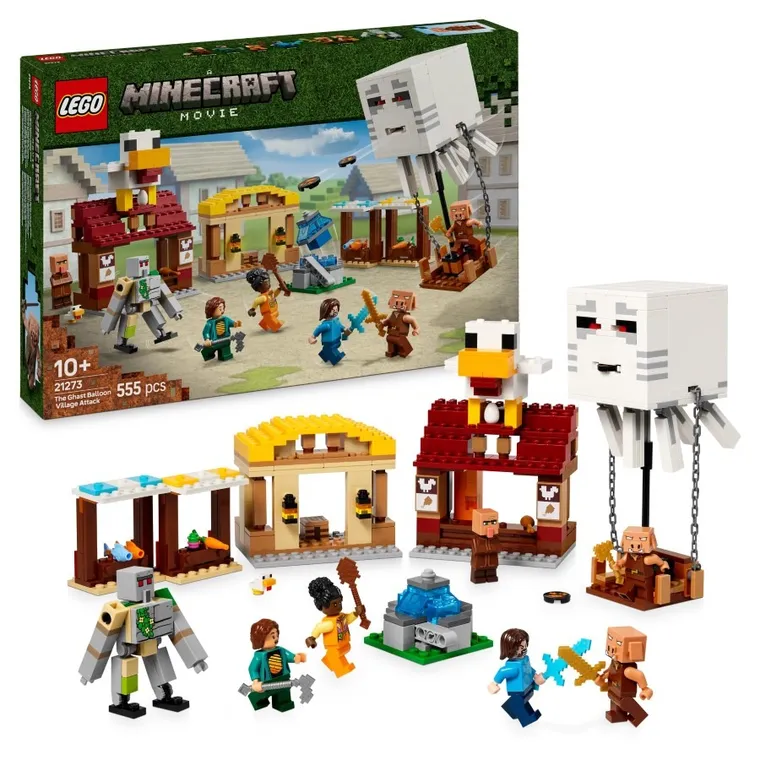 LEGO Minecraft, Atak balonowego Ghasta na wioskę, 21273