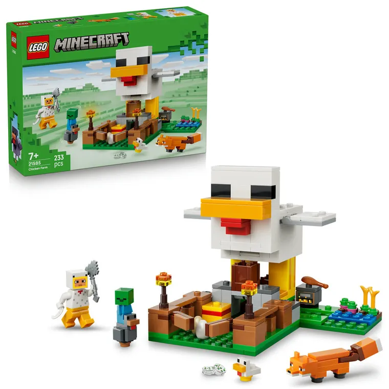 LEGO Minecraft, Farma kurczaków, 21585