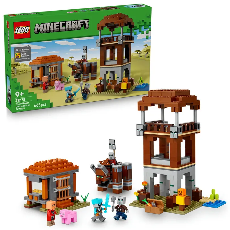 LEGO Minecraft, Kryjówka rozbójników i dewastatorów, 21278