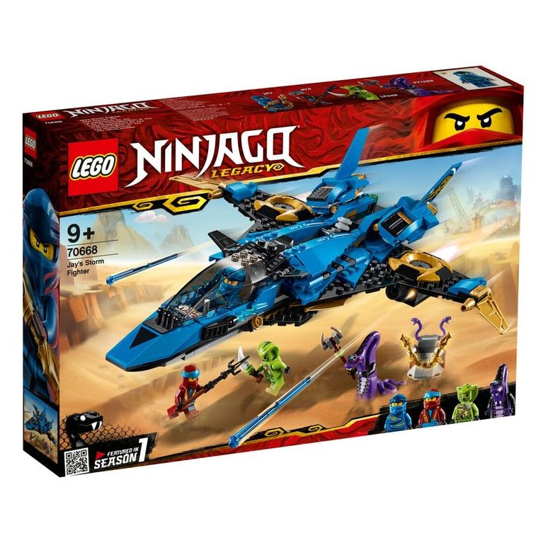 LEGO NINJAGO, Burzowy myśliwiec Jaya, 70668
