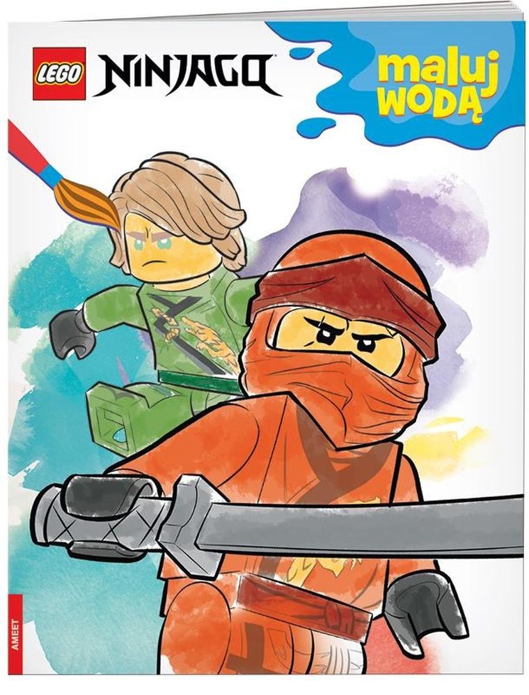 LEGO Ninjago. Malowanka wodna