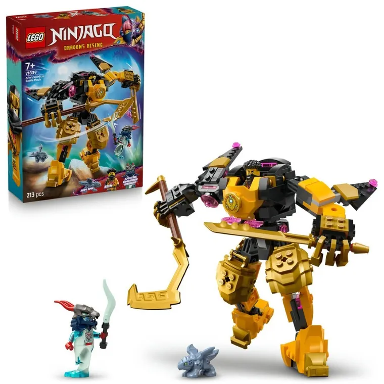 LEGO NINJAGO, Mech bojowy Spinjitzu Arina, 71839