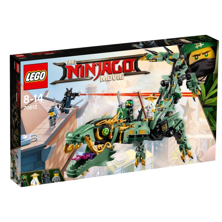 LEGO NINJAGO, Mechaniczny smok zielonego ninja, 70612