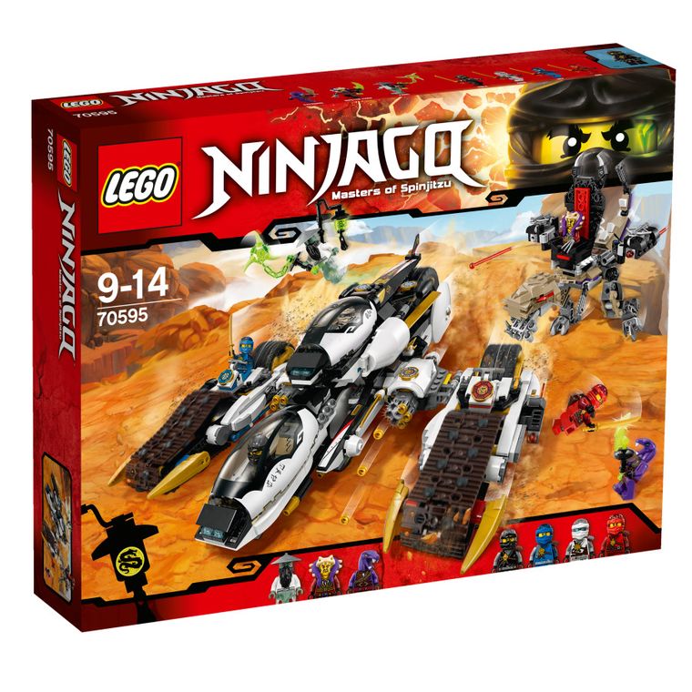 LEGO NINJAGO, Niewykrywalny pojazd ninja, 70595