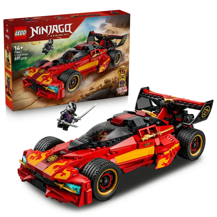 LEGO NINJAGO, Ninjaścigacz X-1 - 15-lecie, 71867