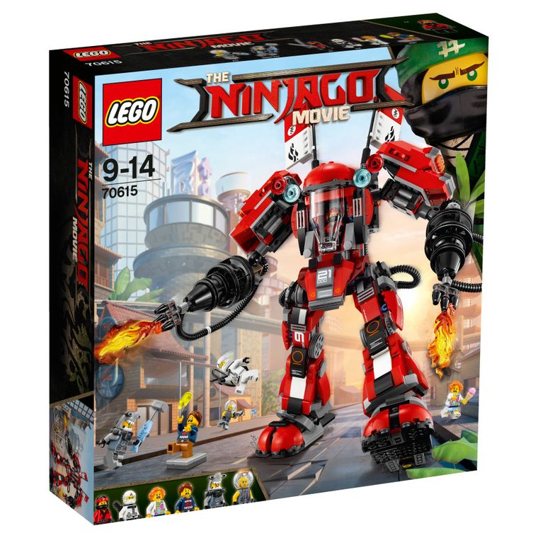 LEGO NINJAGO, Ognisty robot, 70615