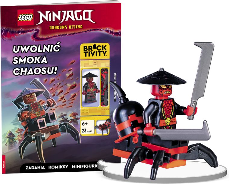 LEGO Ninjago. Uwolnić Smoka Chaosu! + figurka