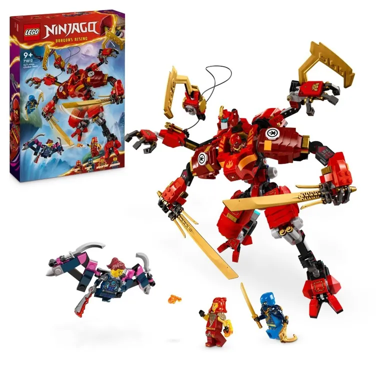 LEGO NINJAGO, Wspinaczkowy mech ninja Kaia, 71812