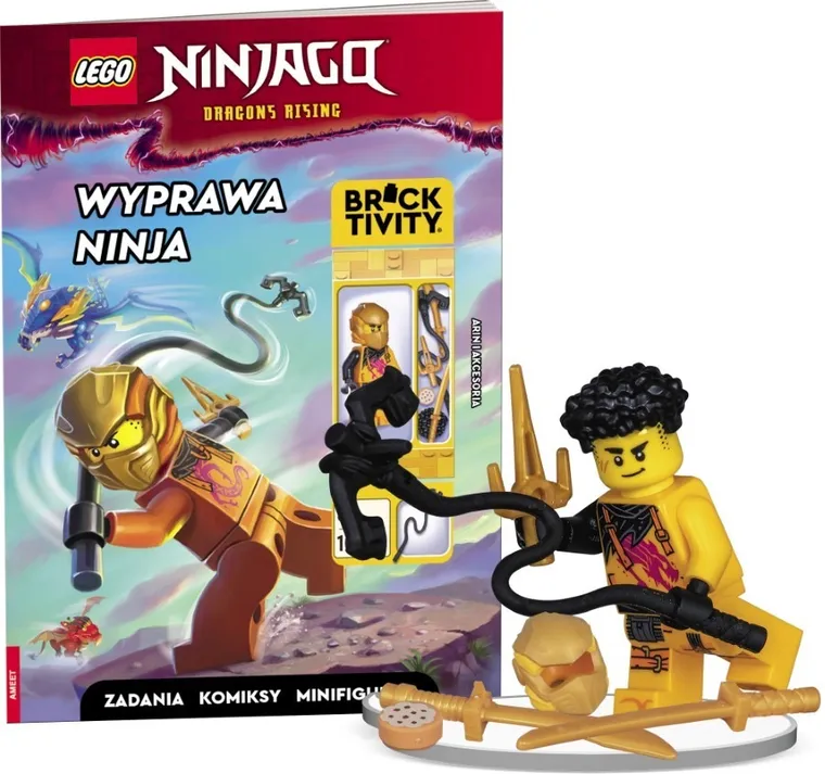 LEGO Ninjago. Wyprawa ninja + figurka