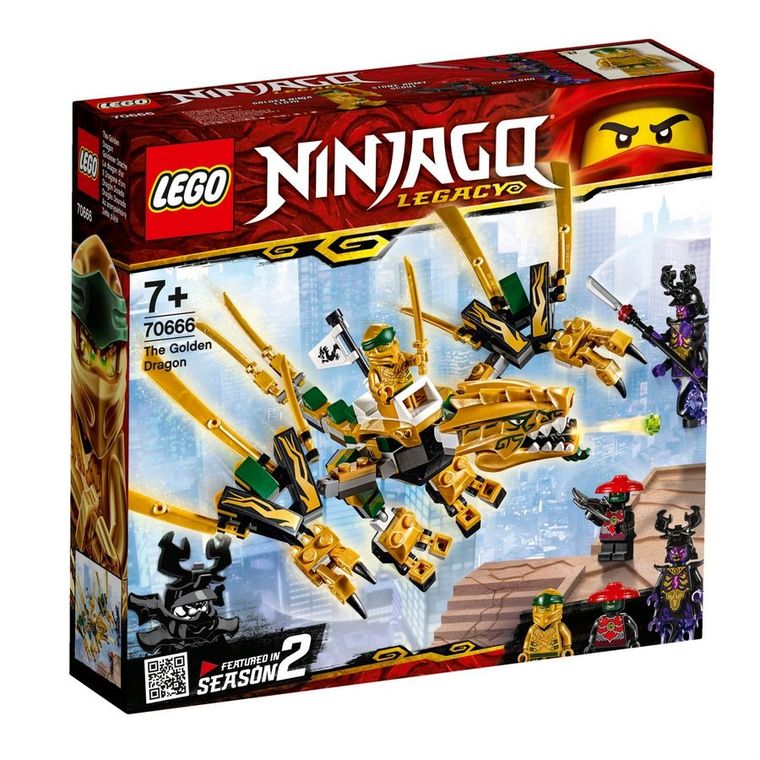 LEGO NINJAGO, Złoty Smok, 70666