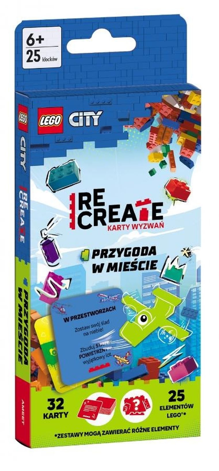 LEGO Recreate. Karty wyzwań. Przygoda w mieście