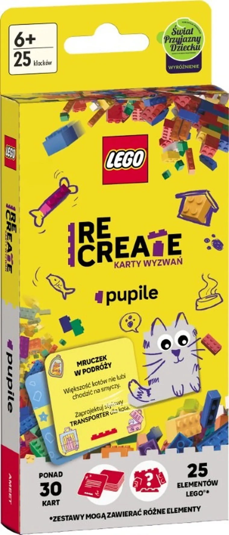 LEGO Recreate. Karty wyzwań. Pupile
