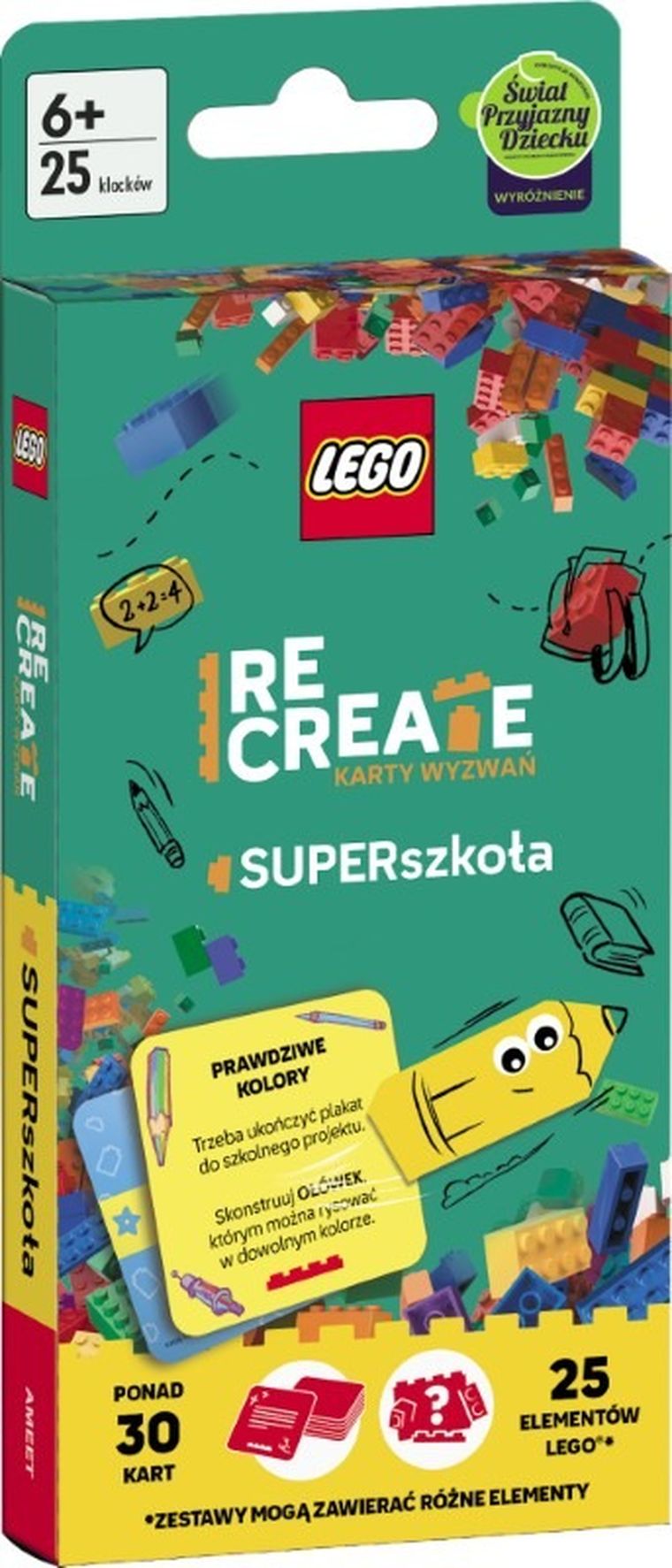 LEGO Recreate. Karty wyzwań. SUPERszkoła