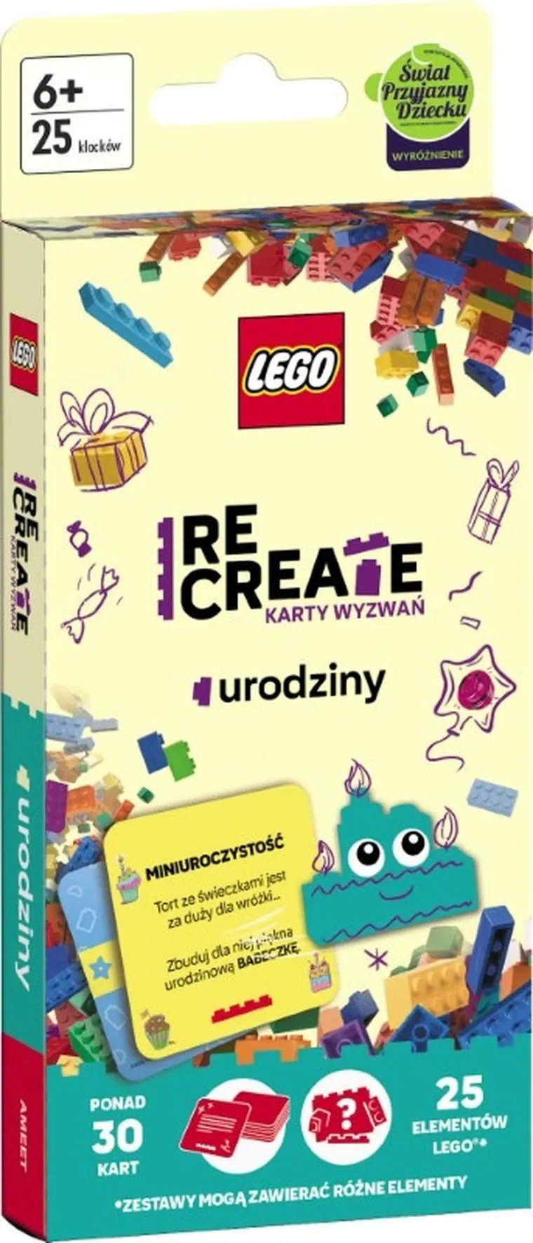 LEGO Recreate. Karty wyzwań. Urodziny