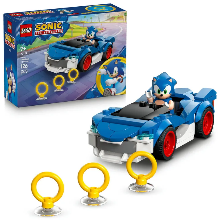 LEGO Sonic the Hedgehog, Sonic: Speedster Lightning, 77117