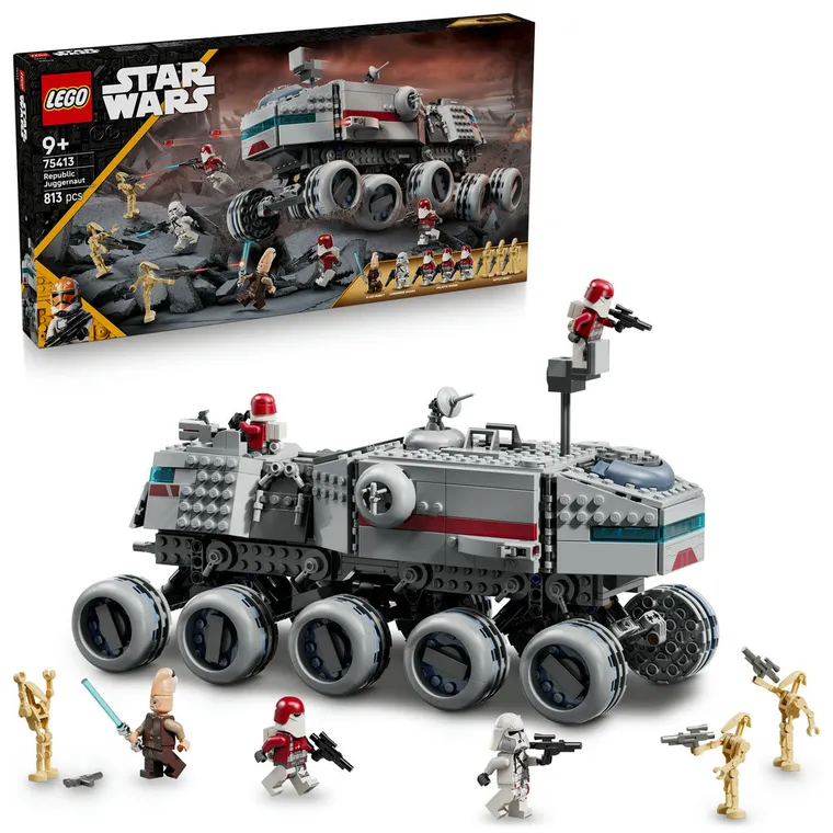 LEGO Star Wars, Czołg Republiki Juggernaut, 75413